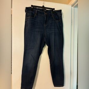 Liverpool Dark Blue Skinny Jeans
